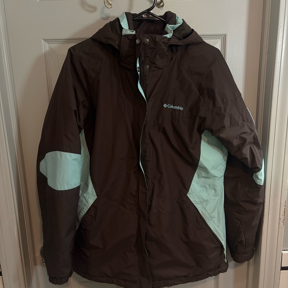 Columbia Brown and Blue Jacket